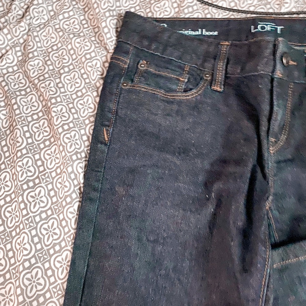 Boot cut jeans